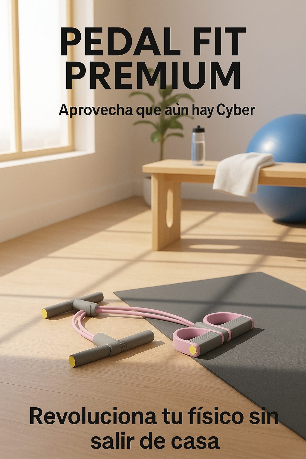 Bandas Elasticas Premium PedalFit | Cambia tú físico desde casa