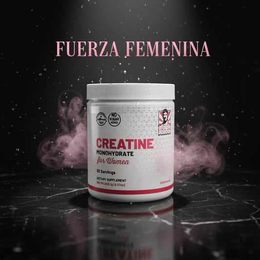 Creatina Old School para Mujeres | Poder femenino